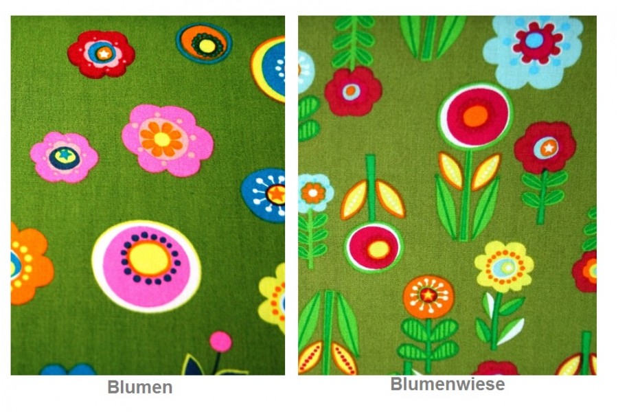 10cm Baumwolldruck Laura - Designwahl (Grundpreis € 6,00/m)